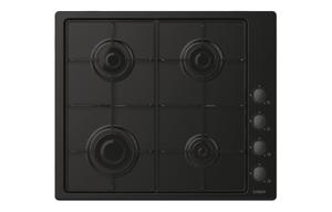 Candy CHW6LBB 60cm Gas Hob - Black